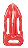Relaxdays Boya Inflable para Disfraz o Decoración, Plástico, Rojo, 7 x 30 x 64 cm
