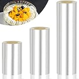 3 rollos lámina para bordes de tartas, 8/10/15cm, rollo de acetato transparente para...