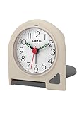LORUS 10831 - Reloj Despertador Analógico Blanco