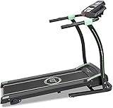 Cecotec Cinta de Correr Eléctrica Plegable RunnerFit Sprint. Pulsómetro, Portabotellas,...