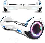 HB Hoverboard - 6.5' - Bluetooth - Motor 700 W - Velocidad 15 km/h - LED - Patinete...
