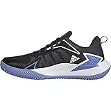 adidas Defiant Speed W Clay, Zapatillas de Tenis Mujer, NEGBÁS/FTWBLA/PURTIZ, 39 1/3 EU