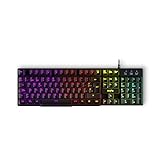 Energy Sistem Gaming Keyboard ESG K2 Ghosthunter (Teclado de Membrana, QWERTY, Luces LED,...