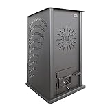 Estufa Biomasa JOIMA Modelo Eco Sol (Pellet-Orujo) Funciona sin Luz. Estufa de Orujillo