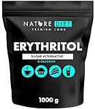 Nature Diet - Eritritol 2 x 1000 g | Edulcorante natural | Cero calorías | Reemplazo de...
