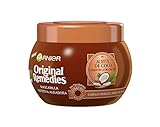 Garnier Original Remedies Aceite de coco y Manteca de Cacao Mascarilla de pelo rebelde y...