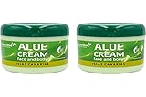 TABAIBALOE Crema Aloe Vera Crema Facial y Corporal Aloe Vera, 300 ml X 2 Unidades, 600...