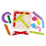 Colcolo Montessori Toys Matching puzzle children toys Forma Geométrica Toys Regalos