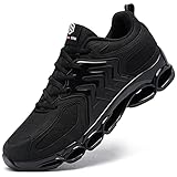 LARNMERN Zapatos de Seguridad para Hombre Cómodo Punta de Acero Zapatillas de Seguridad...