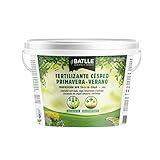 Fertilizante Césped Primavera-Verano - Cubo 5kg