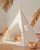 Tiny Land Tipi Infantil Tipi Tienda Tipi Indio para Niños con colchoneta Acolchada &...