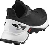 SALOMON Alphacross Blast, Zapatillas de Deporte, Negro (Black White Black), 31 EU