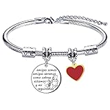 LKJHGF Pulsera de Amistad Regalos para Amigos Pulsera para Mejores Amigos para Siempre...