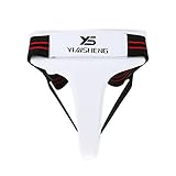 Mujeres Taekwondo Coquilla Guardia Boxeo Karate Jockstrap Sanda Entrepierna Protector (S)