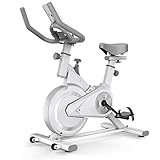 Bicicleta de spinning multiusos, bicicleta estática vertical con pies antideslizantes...