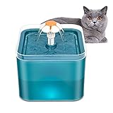 Fuente de agua para gatos de 70 oz/2 l de repuesto con 3 modos de flujo automÃ¡ticamente,...