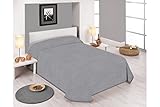 SABANALIA - Colcha Estampada Stone (Disponible en Varios tamaños y Colores) - Cama 90-180...