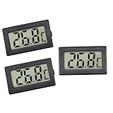TERMÓMETRO DIGITAL SONDA LCD (Pack de 3 Uds) con sonda externa, para nevera, congelador,...