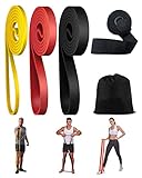Victoper Bandas de Resistencia Musculación,3PCS/Set Bandas Elásticas Fitness Door Anchor...