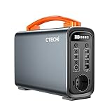 CTECHi Generador de batería portátil 320 Wh/100000 mAh Power Station con batería...