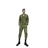 WOLONG Body de algodón para hombre, traje de manga larga sólido, abrigo y pantalones,...