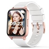 Smartwatch Reloj Inteligente Mujer Hombre Blanco con 24 Modos Deportes，Esfera de Reloj...