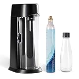 Levivo Gasificadora WATER incl. botella de vidrio y cilindro de CO2, apta para todos los...