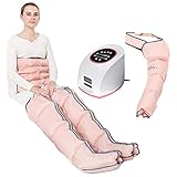 Maquina de Presoterapia Profesional para Brazos, Abdomens, Gluteos e Piernas, 3 Modos 10...