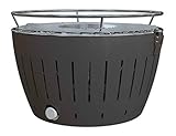 LotusGrill – Barbacoa de carbón Vegetal sin Humos – con Turbo Ventilador para...