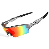 INBIKE Gafas Sol Polarizadas Ciclismo Hombre Mujer con 5 Lentes Intercambiables UV400 Y...