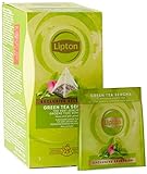 Lipton Green Tea Sencha, TÃ© Verde, 1 caja con 25 pirÃ¡mides, 45 gr