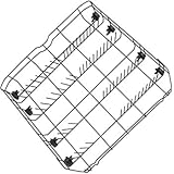 BEKO 1758971200 Cesta inferior para lavavajillas
