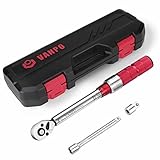 VANPO Llave Dinamométrica 1/4', Llave de Torque 5-25 Nm, Alta Precisión de ±3% con...