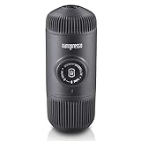 WACACO Nanopresso Cafetera Espresso Portátil, Versión Mejorada de Minipresso, 18 Bar de...