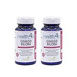 PACK 2 H4U Ginkgo biloba 100 comprimidos de 500 mg - Mejora la memoria, la concentración...