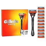 Gillette Fusion 5 Maquinilla de Afeitar Hombre + 11 Cuchillas de Recambio