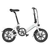 FIIDO D3 Pro - Bicicleta eléctrica plegable, aleación de aluminio, portátil, para...