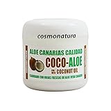 Aloe Canarias Crema Hidratante Corporal y Facial con Aceite de Coco y Aloe Vera 100% 300...