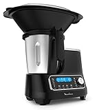 Moulinex ClickChef HF4SPR30 - Robot de cocina multifunción 1400W, 3.6 l, recetario en...