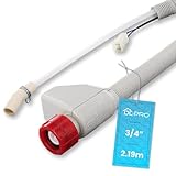 DL-pro Manguera de entrada de agua 2,19m lavavajillas y lavadoras Beko 1760360100 con...