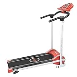 Cecotec Cinta de Andar Eléctrica Plegable RunnerFit Step Red. 1000 W, 3 Niveles de...