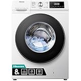 Hisense WDQA8014EVJM - Lavadora Secadora 2 en 1 con Vapor, Clase A, Carga Frontal 8 Kg...
