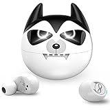 Husky Auriculares Bluetooth para niños, Auriculares inalámbricos con micrófono, 36h...