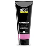 Nirvel NUTRE COLOR FLUOR Chicle 200 mL Mascarilla Profesional - Coloración temporal -...