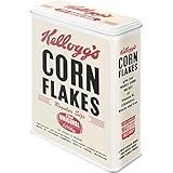 Nostalgic-Art 30303 Kellogg's - Caja metálica de Estilo Retro, Almacenamiento Tin XL