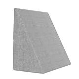 Wedge Pillow, Wedge Pillow for Bed & Couch Made Foam, Use as a Reading and Relax Cushion,...