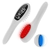 iKeener Dispositivo Láser Crecimiento Cabello,Terapia Luz Roja Azul Estimula Crecimiento...