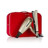 ghd deluxe Grand-Luxe Collection - Set de regalo plancha de pelo platinum+ y secador de...