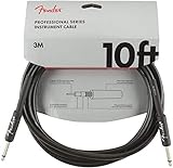Fender Professional Series - Cable de transmisiÃ³n (3 m), color negro