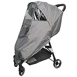 Plastico Lluvia Silla Paseo Universal, Protector de Lluvia para Carrito de Bebe Con...